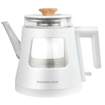 Električno kuhalo za vodu od prozirnog stakla